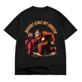 Bigfoot With Lobster Funny Vintage Bigfoot Stole My Lobster T-Shirt