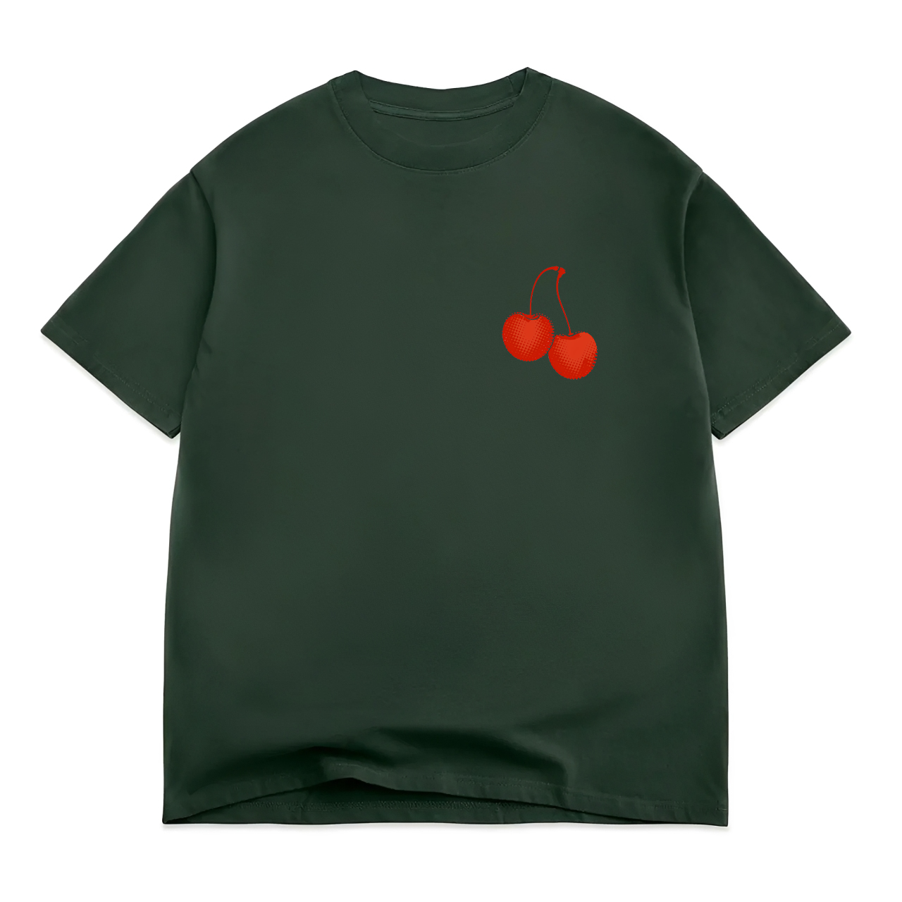 Retro Cherry Red Aesthetic Cool Graphic Cherries Y2K Summer Long Sleeve T-Shirt
