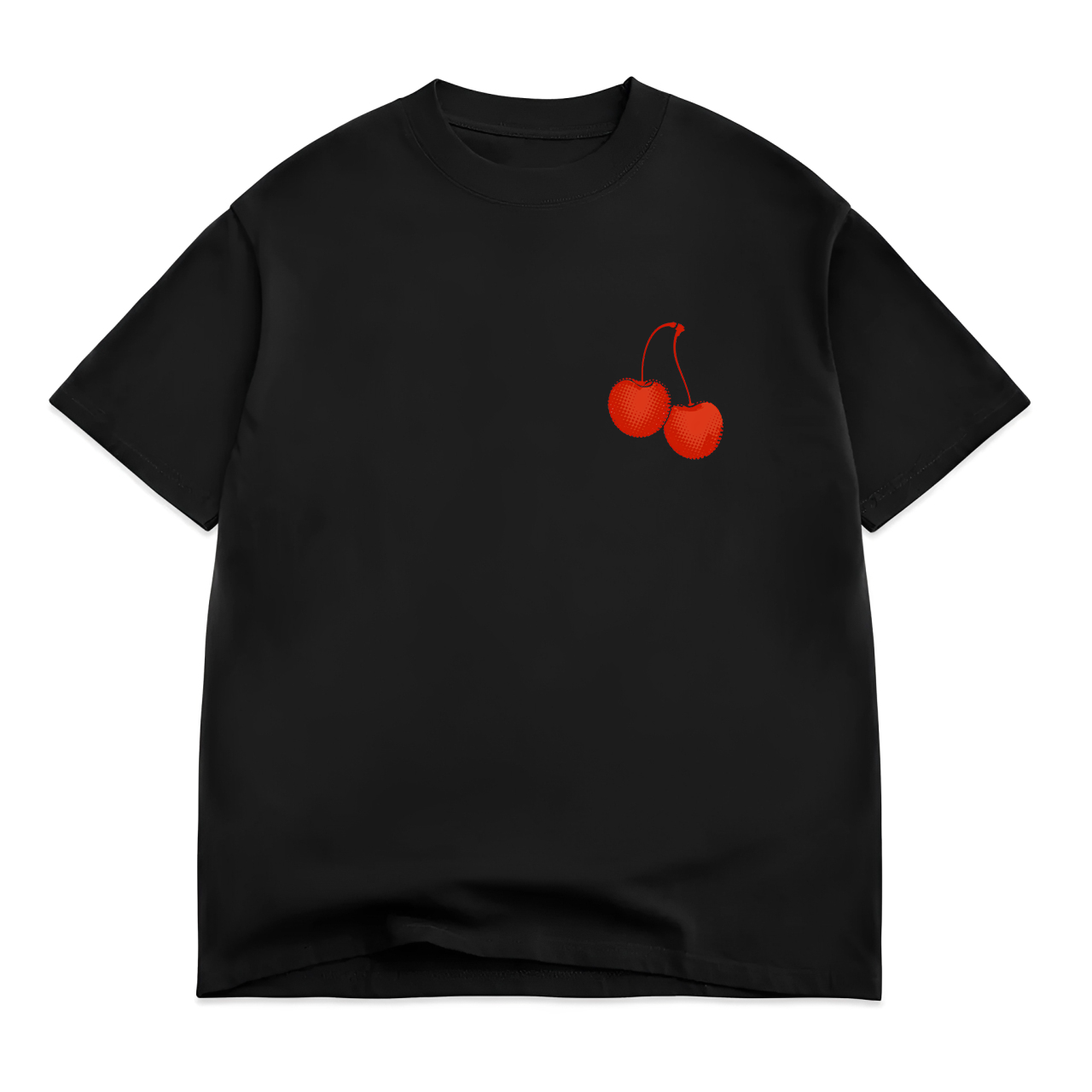 Retro Cherry Red Aesthetic Cool Graphic Cherries Y2K Summer Long Sleeve T-Shirt