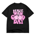 Have A Good Day Retro Tshirt - Smile Face Preppy Aesthetic T-Shirt