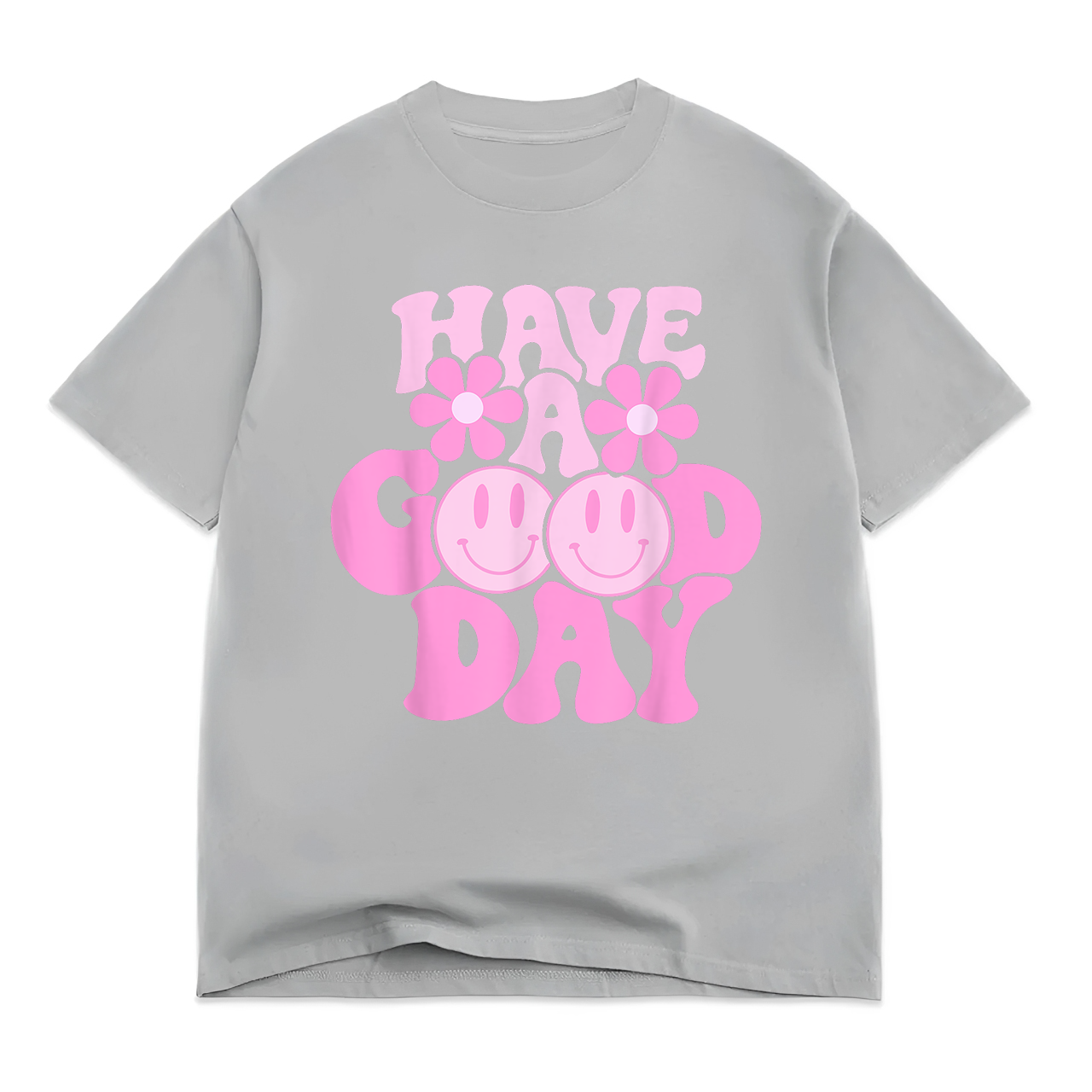 Have A Good Day Retro Tshirt - Smile Face Preppy Aesthetic T-Shirt