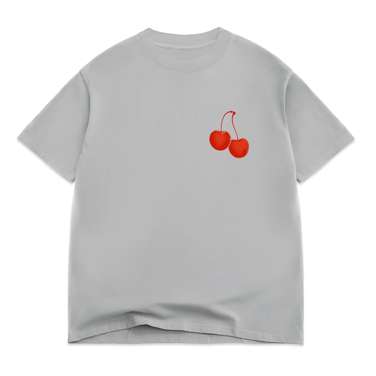 Retro Cherry Red Aesthetic Cool Graphic Cherries Y2K Summer Long Sleeve T-Shirt